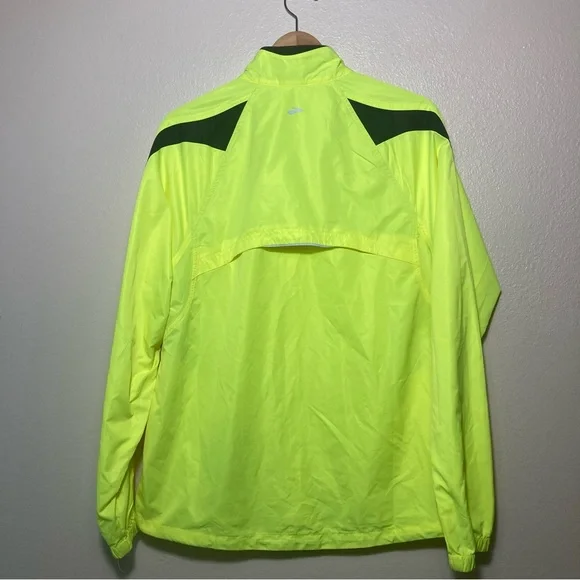 Brooks Neon Yellow Jacket with Black Details - Picture 2 of 8